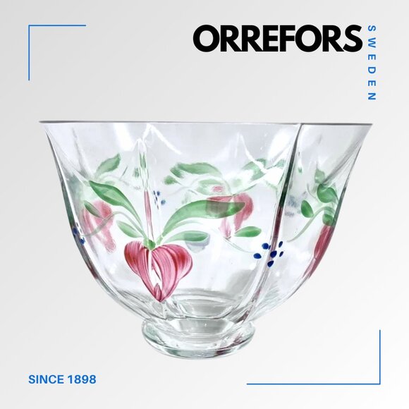 ORREFORS Sweden Rare Maja 5" Round Bowl - Picture 5 of 15